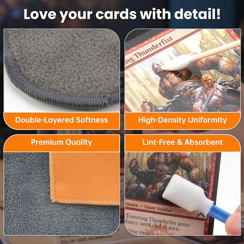 eprolo acrylic card flattener kit with precision support tools for warping or bending trading cards, essential card protection accessories