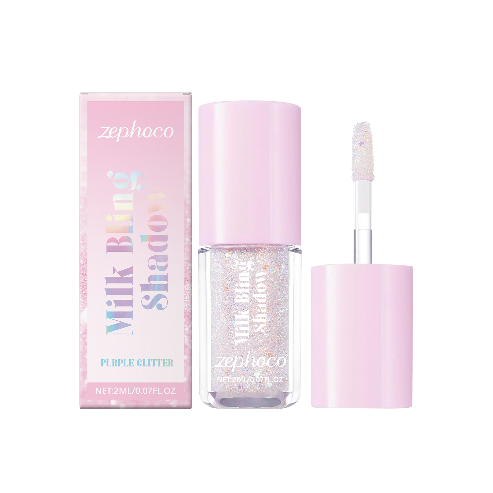 Eprolo Zephoco Color Pearl Liquid Eyeshadow in natural high light shade, long-lasting, with a shimmering pearl finish for party makeup