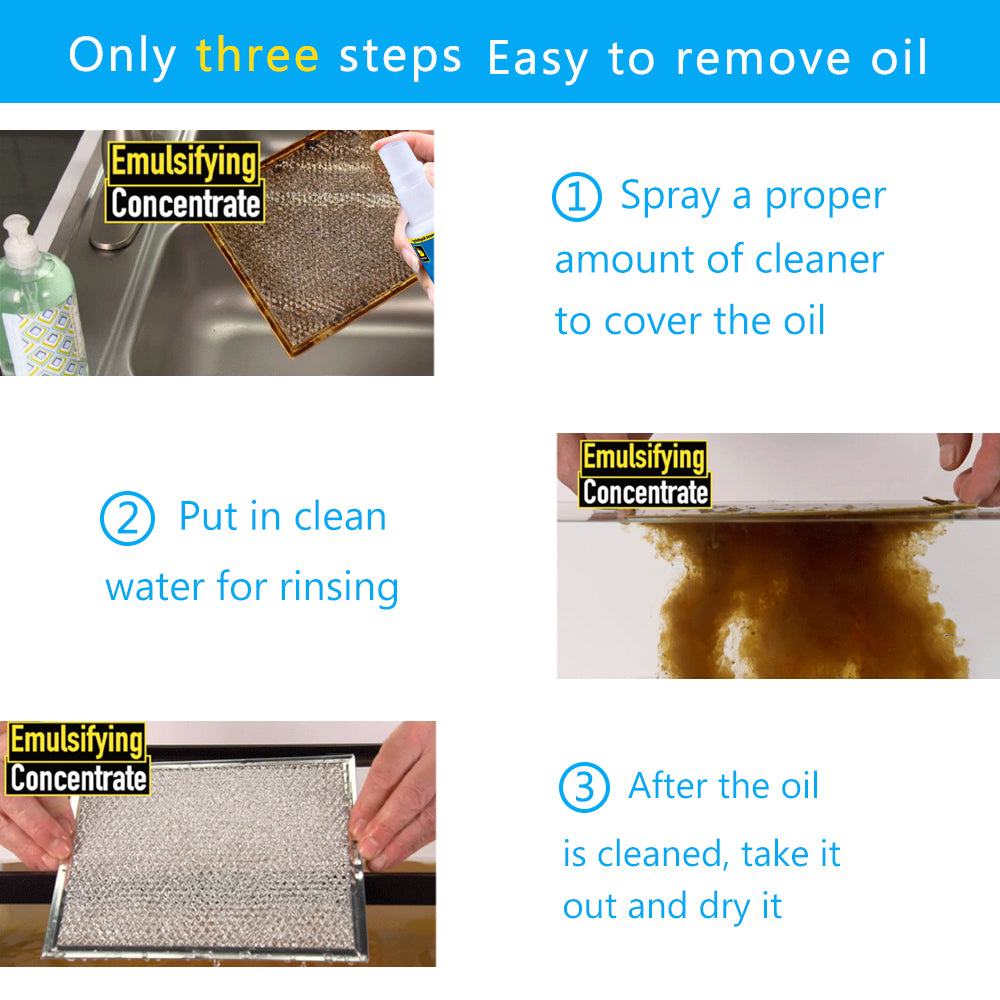eprolo small bottle oil cleaning agent for heavy kitchen oil removal, ideal for household kitchen cleaning tasks