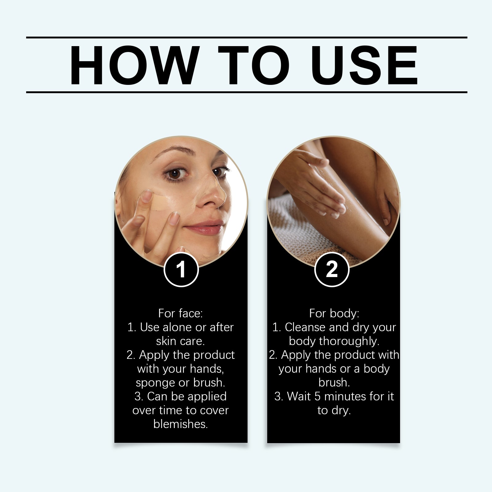 Zephoco eprolo Creme Concealer tube showing light, moisturizing formula designed to brighten and conceal dark circles.