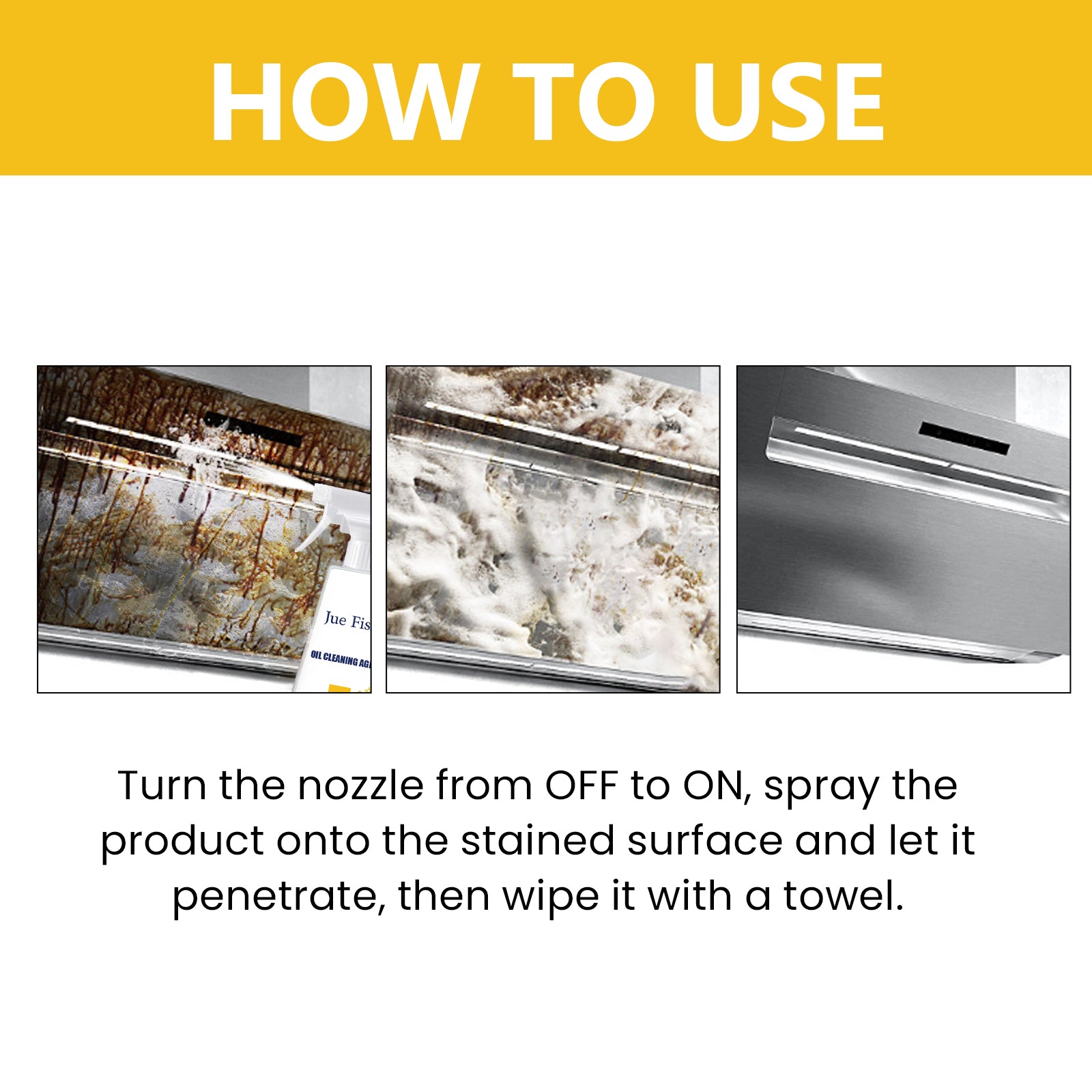 eprolo oil cleaning agent for kitchen range hoods, heavy-duty household oil and grease removal, effective decontamination and cleaning