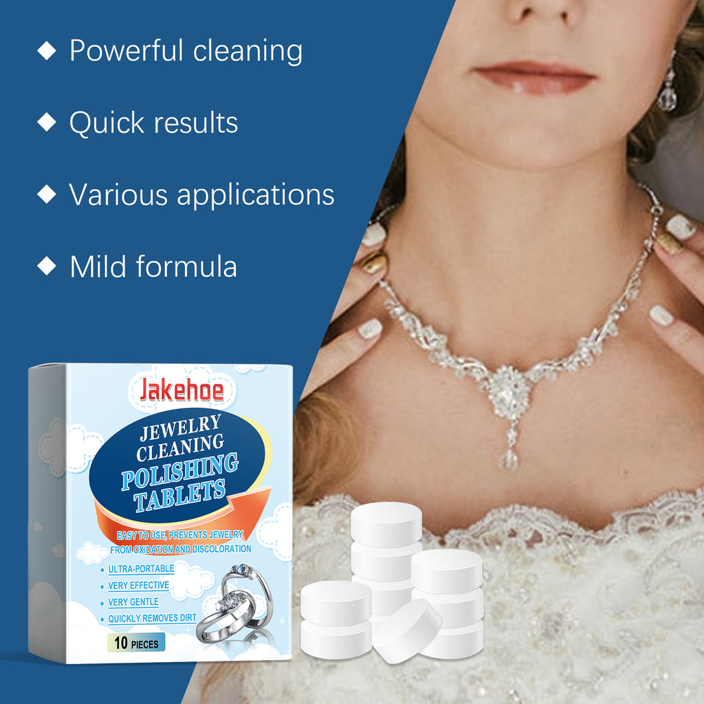 eprolo jewelry cleaning effervescent tablet for decontamination of rings, bracelets, and jewelry in a compact, easy-to-use form