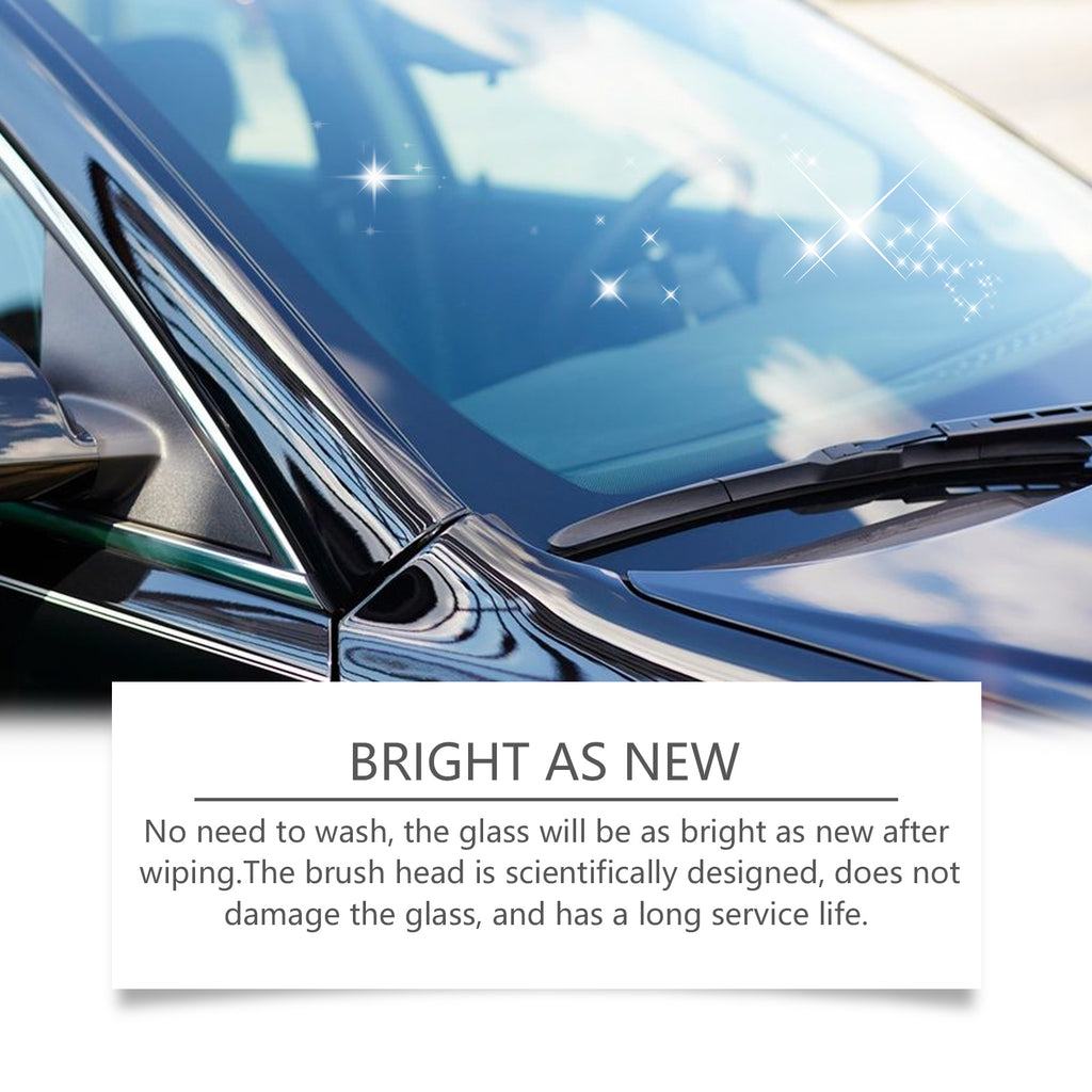 Eprolo car glass cleaning brush with handle, designed for removing oil stains and dirt from car windows and glass surfaces.
