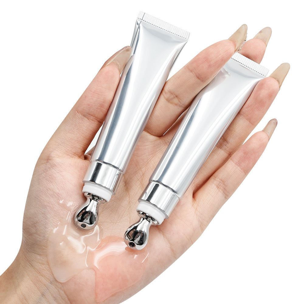 Eprolo Squeeze Tube Plumping Lip Oil in 15ml, moisturizing tinted lip gloss with a clear squeeze tube and applicator brush.