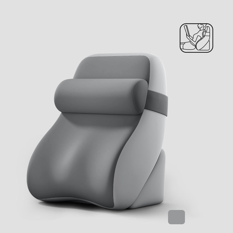 Eprolo large memory foam reading pillow with adjustable backrest for gaming, TV, and relaxation on a bed.