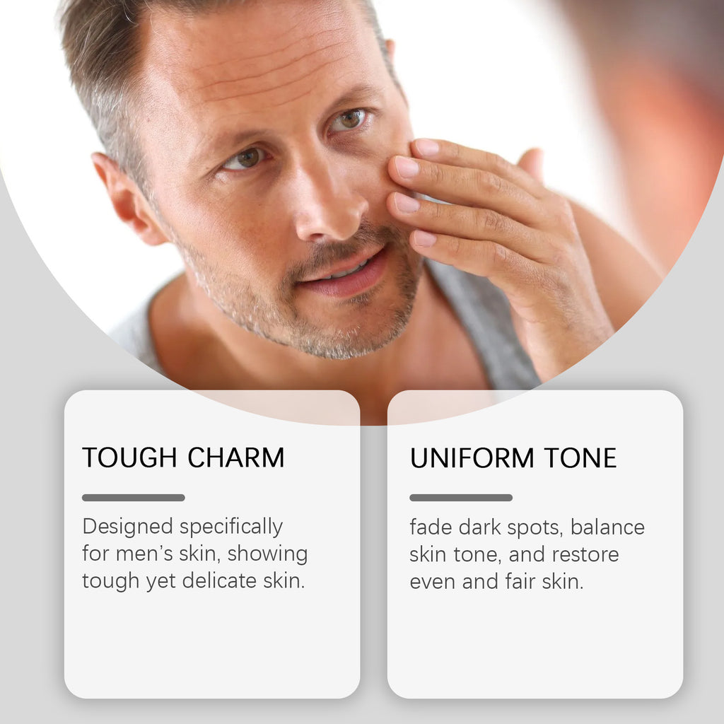 East Moon Facial Cleanser for Men by eprolo, gentle moisturizing foam deep cleans skin without tightness, suitable for daily use.