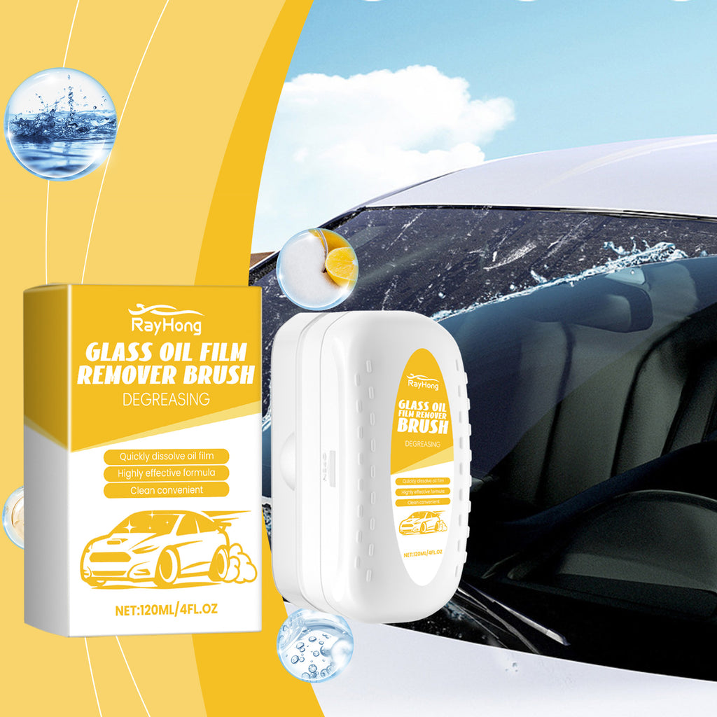 eprolo car glass cleaning brush with waterproof handle, ideal for removing window stains, oil marks, rain, and water splashes.