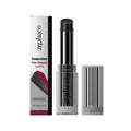 Eprolo Zephoco Obsidian Warming Lip Balm applied on lips, moisturizing and reducing lip lines for tender, smooth lips.
