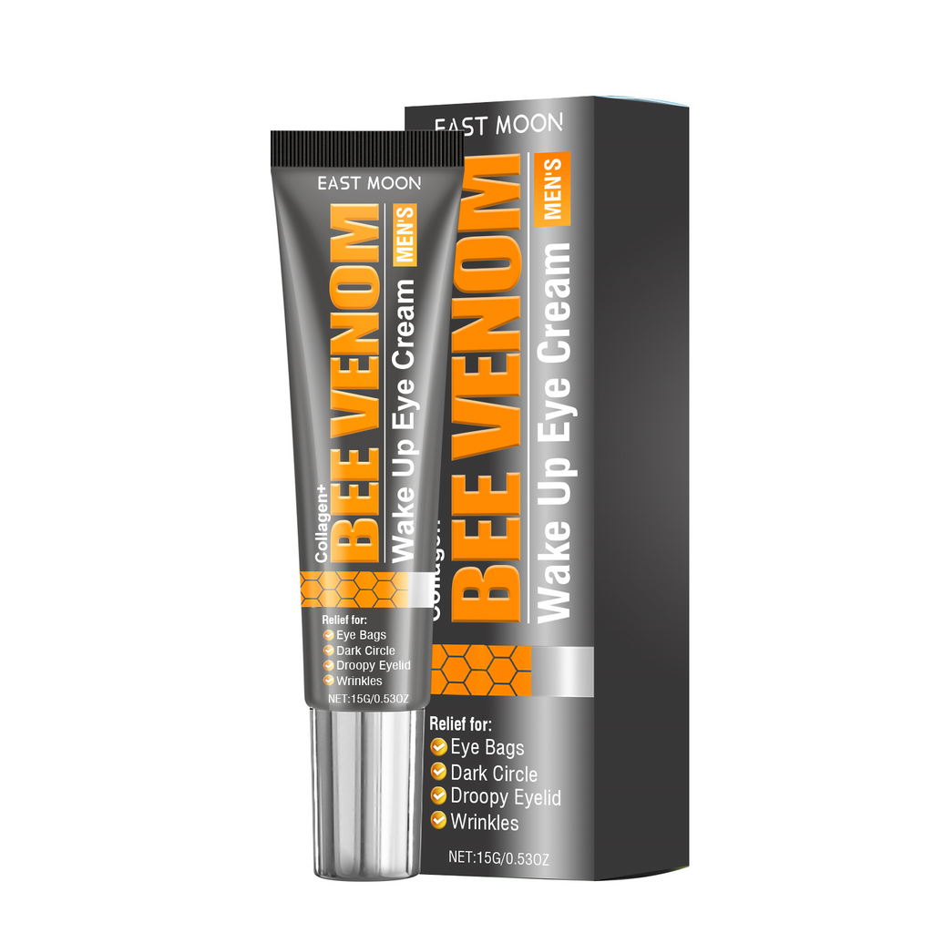 East Moon men's firming eye cream by eprolo, moisturizing and hydrating skin around the eyes with elastic, soothing care.