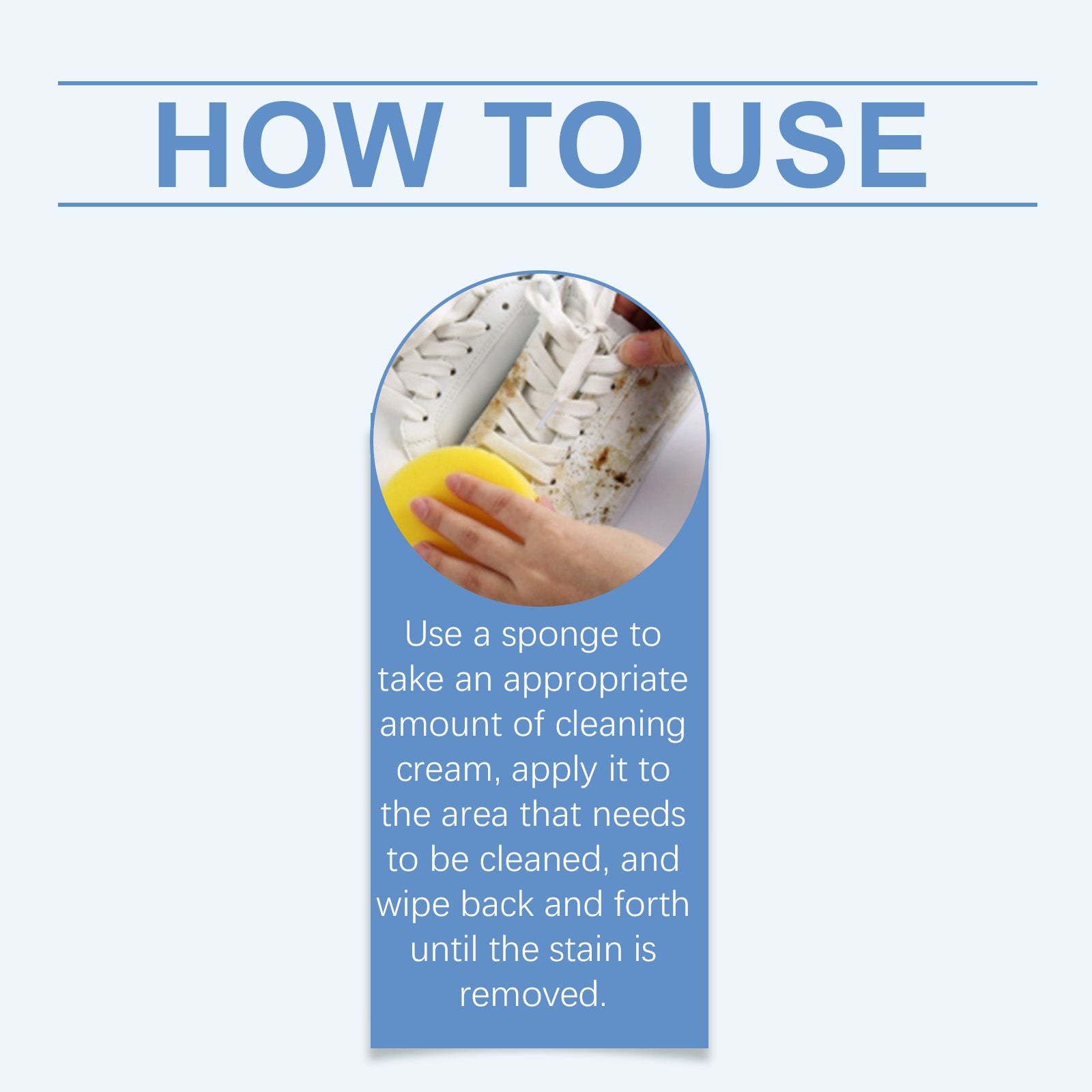 eprolo shoe decontamination cleaning cream for gentle stain removal and multi-functional shoe cleaning, effective and easy to use