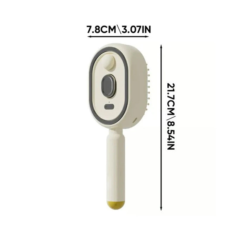 Eprolo electric steam hair brush with mist, ionic straightening comb for smooth, shiny hair and reduced breakage.