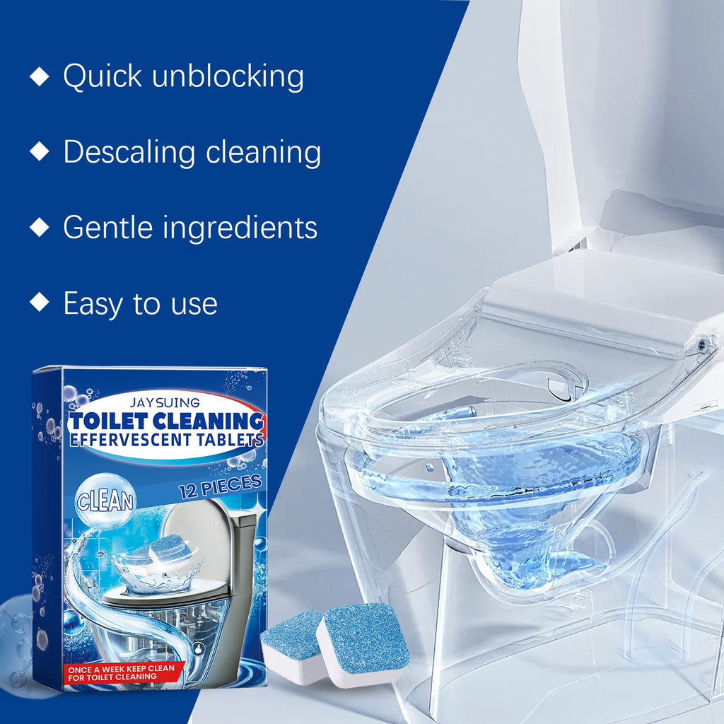 Eprolo toilet cleaning tablets with fragrance, designed to remove dirt and odors from toilets effectively.