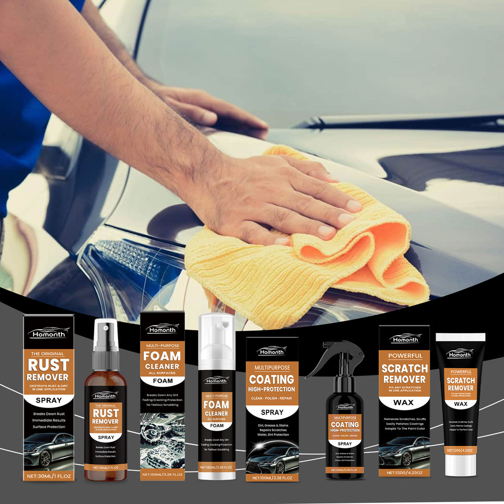 eprolo Homonth automobile protective coating spray for cars, featuring rust removal, scratch repair, and multi-functional car cleaning.