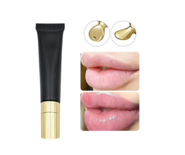 eprolo Squeeze Tube Plumping Lip Oil, 15ml moisturizing tinted lip gloss with nourishing and shiny finish