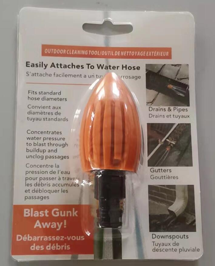 eprolo water rocket gutter cleaning tool with flushing machine and sewer flusher for clearing clogs and debris in gutters