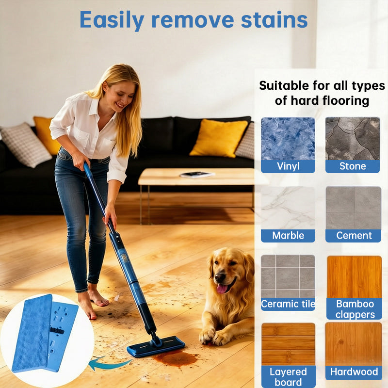 eprolo compatible floor cleaner accessory for OneUp 5000 & 3000 series, cleaning tool with adjustable handle and scrubbing head