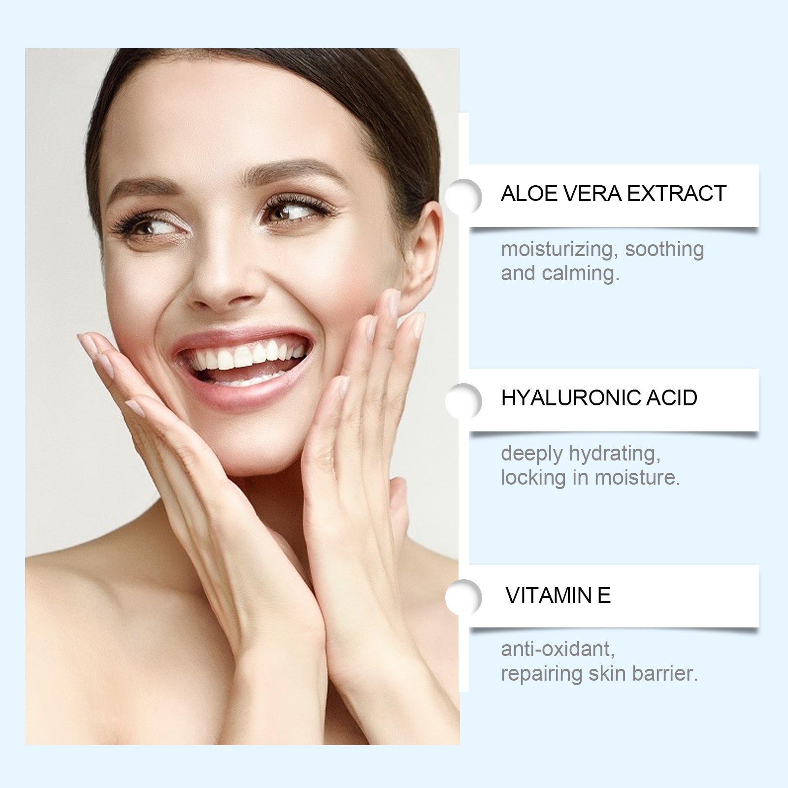 Eprolo Zephoco Nourishing Light Liquid Foundation with light moisturizing, brightening, and hydrating properties, natural makeup finish
