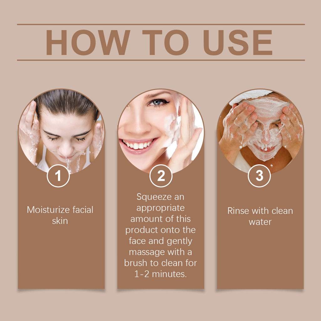 Eprolo West&Month Coconut Foam Cleanser with gentle, refreshing formula for deep pore cleansing and moisturization.