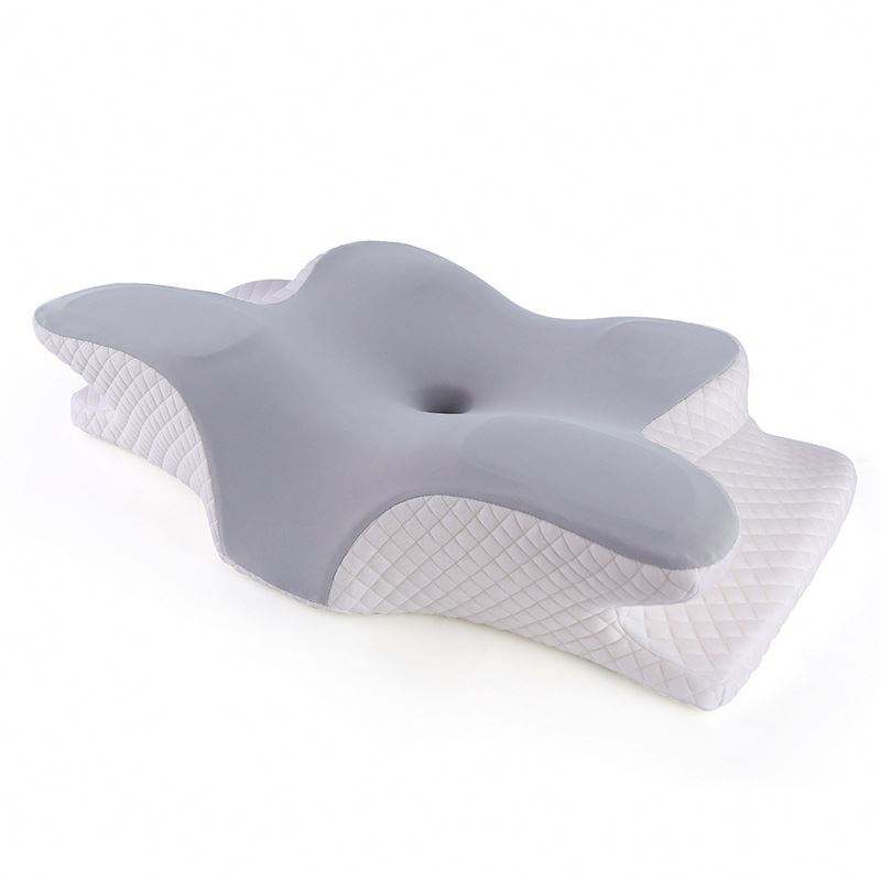 Eprolo ergonomic cervical pillow with contour design, memory foam for neck support and pain relief, odorless orthopedic sleeping pillow