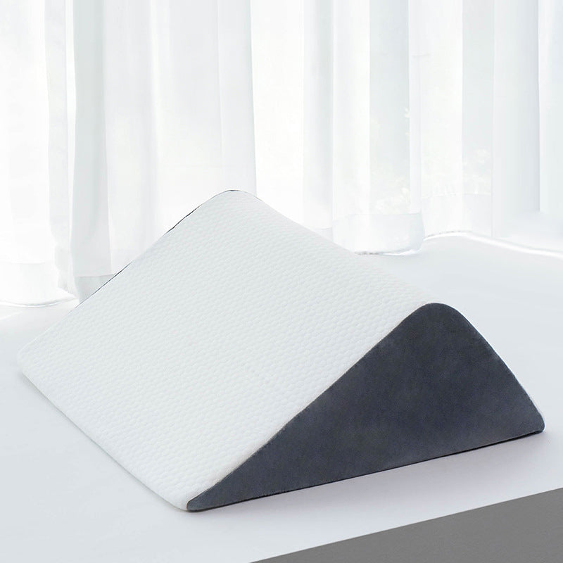 eprolo foam wedge pillow set for leg elevation and back support, ideal for sleeping, pregnancy, and bedridden care.
