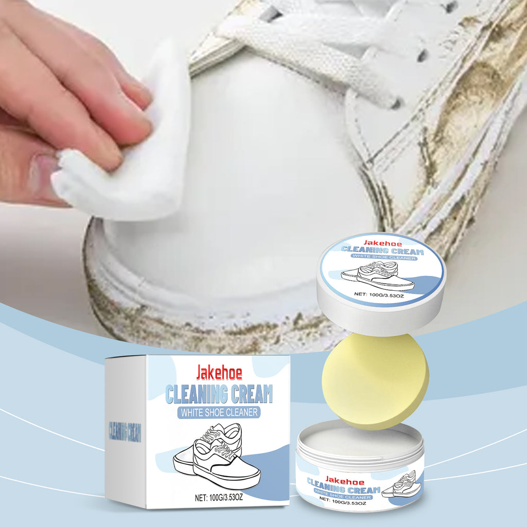 eprolo shoe decontamination cleaning cream for gentle stain removal and multi-functional shoe cleaning, effective stain remover for footwear.