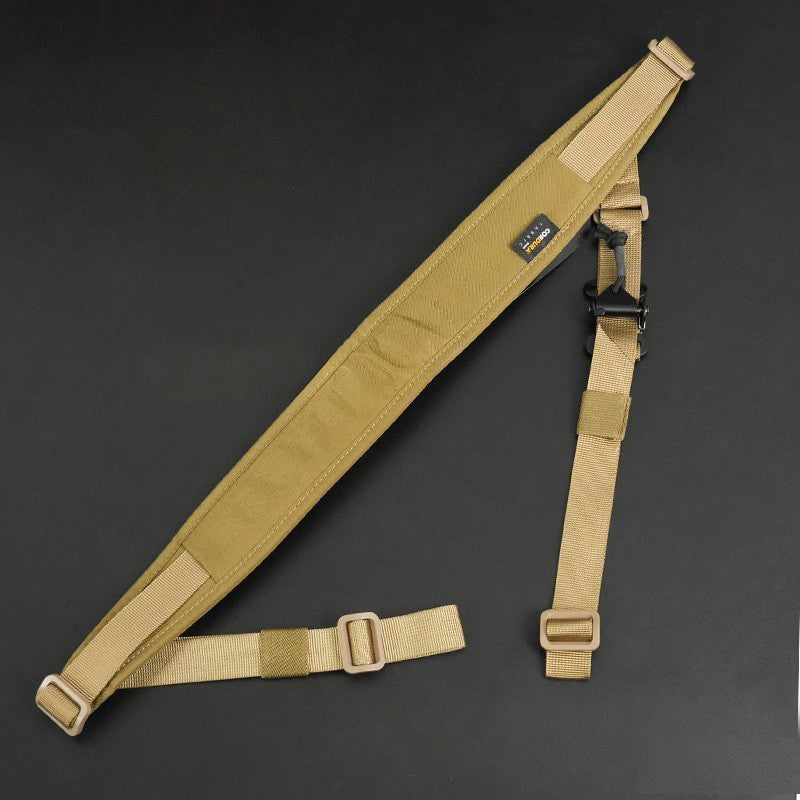 Eprolo QD Tactical rifle sling with adjustable nylon 2-point strap and quick detach feature for M4, AK, and hunting firearms