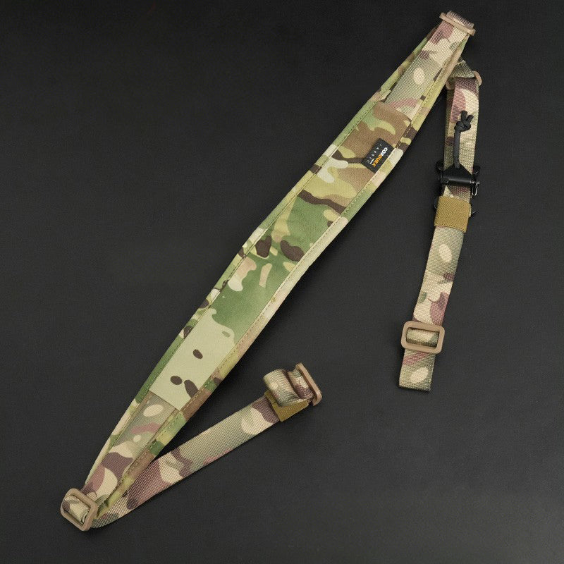 Eprolo QD Tactical Rifle Sling, adjustable nylon 2-point airgun strap with quick detach for M4, AK, and hunting firearms.