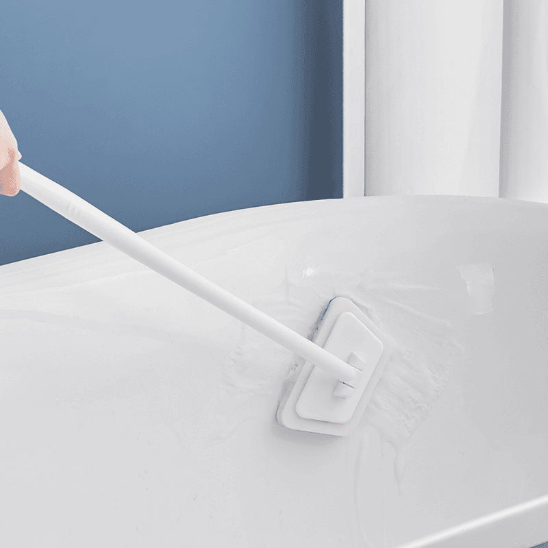 Eprolo detachable long-handle sponge cleaning scrub brush with ergonomic handle and durable scrubbing surface for heavy-duty cleaning