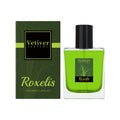Eprolo Roxelis Vetiver Fresh Perfume bottle showcasing elegant design with natural vetiver scent for everyday freshness and charm
