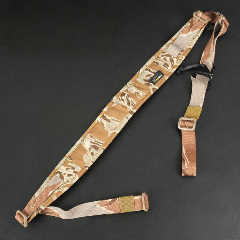 Eprolo QD Tactical Rifle Sling with adjustable nylon 2-point strap, quick detach for M4, AK, and hunting rifles.