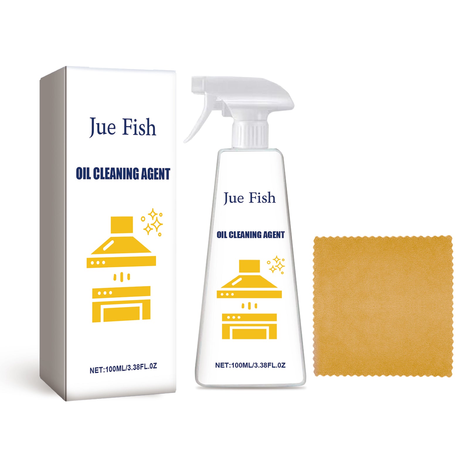Eprolo heavy-duty kitchen oil cleaning agent for range hoods, effective household decontamination and grease removal.