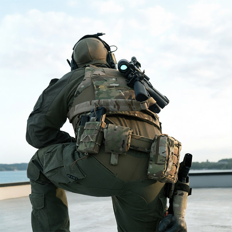Eprolo QD Tactical rifle sling, 2-point adjustable nylon airgun strap with quick detach for M4 and AK hunting rifles.