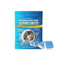 eprolo washing machine deep cleaning tablets for drum and laundry tanks, remove dirt and odors, cleaning sheet for drum type washers