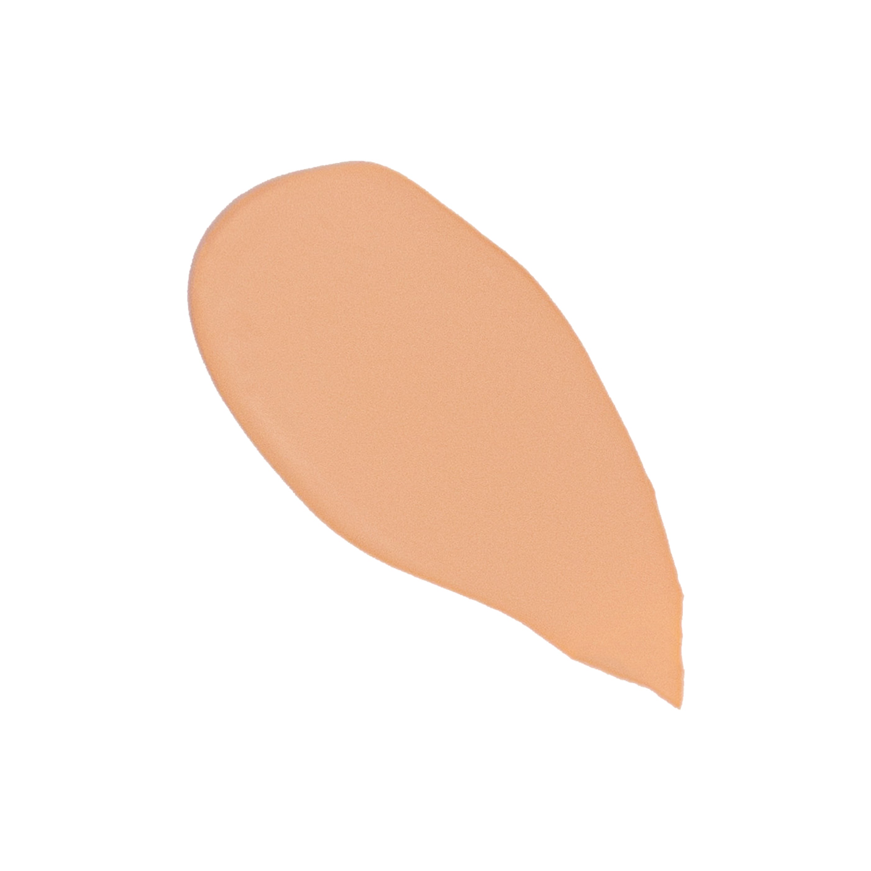 YENSA Super Serum Silk Hydrating Foundation swatch in light warm shade, showcasing smooth application and radiant finish.