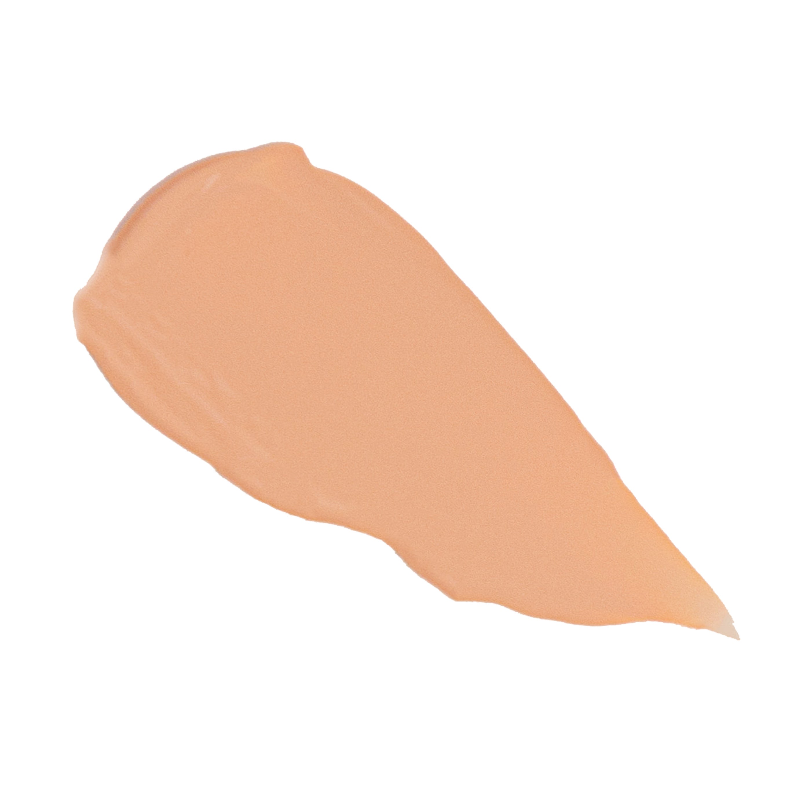 YENSA Super Serum Silk Foundation swatch in light-medium, showcasing a hydrating, natural glow peptide foundation for radiant skin.