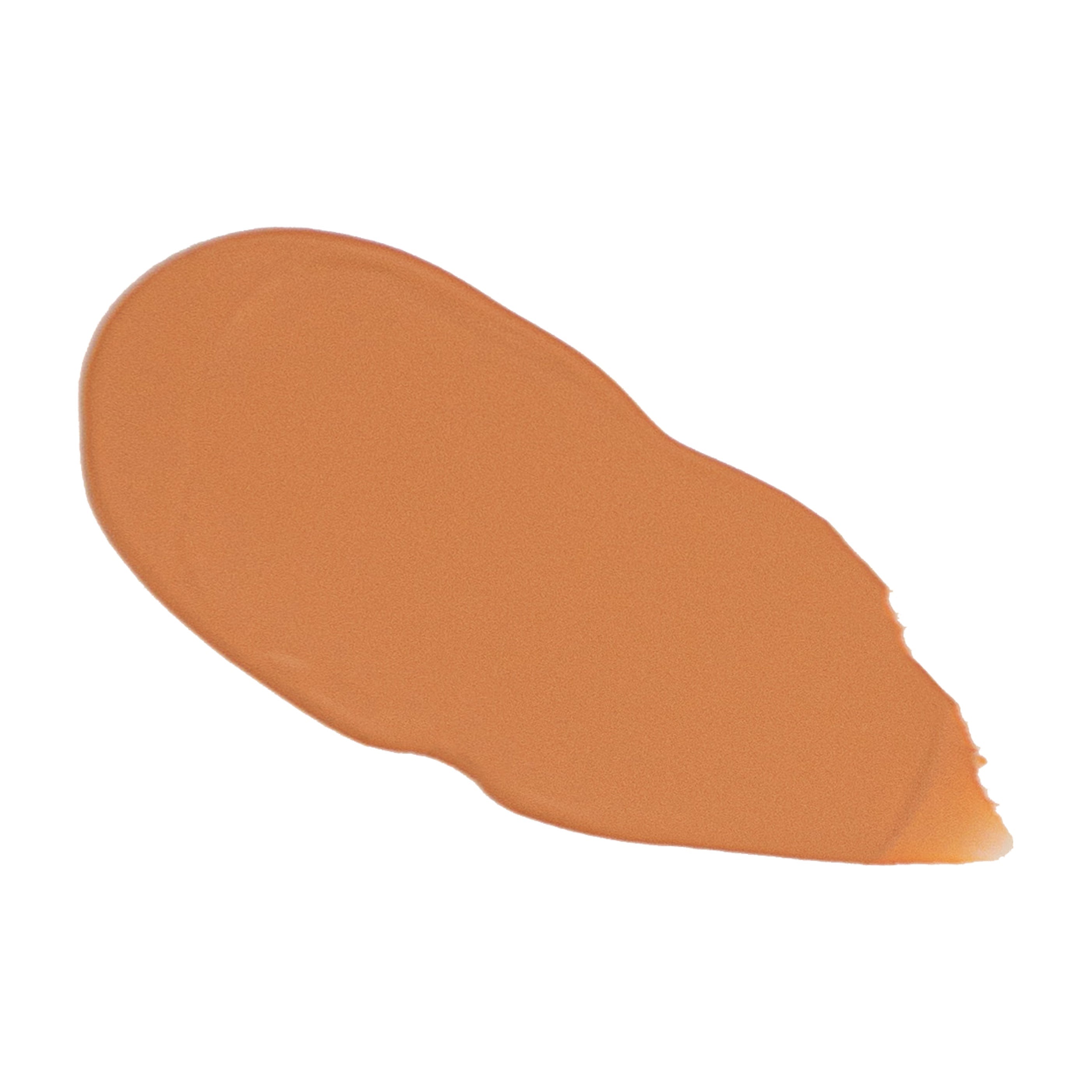 YENSA Super Serum Silk Foundation swatch in Tan-Neutral showing a smooth, natural finish for radiant, hydrated skin.