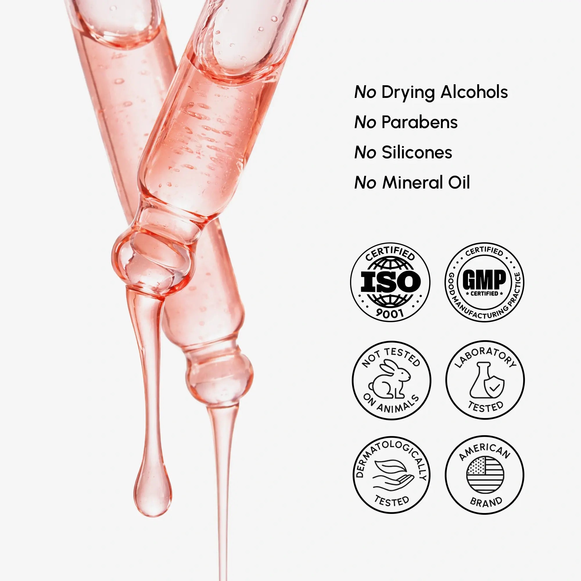 Maree Firming & Renewing PDRN Serum in a clear glass bottle, featuring a dropper for skincare application.