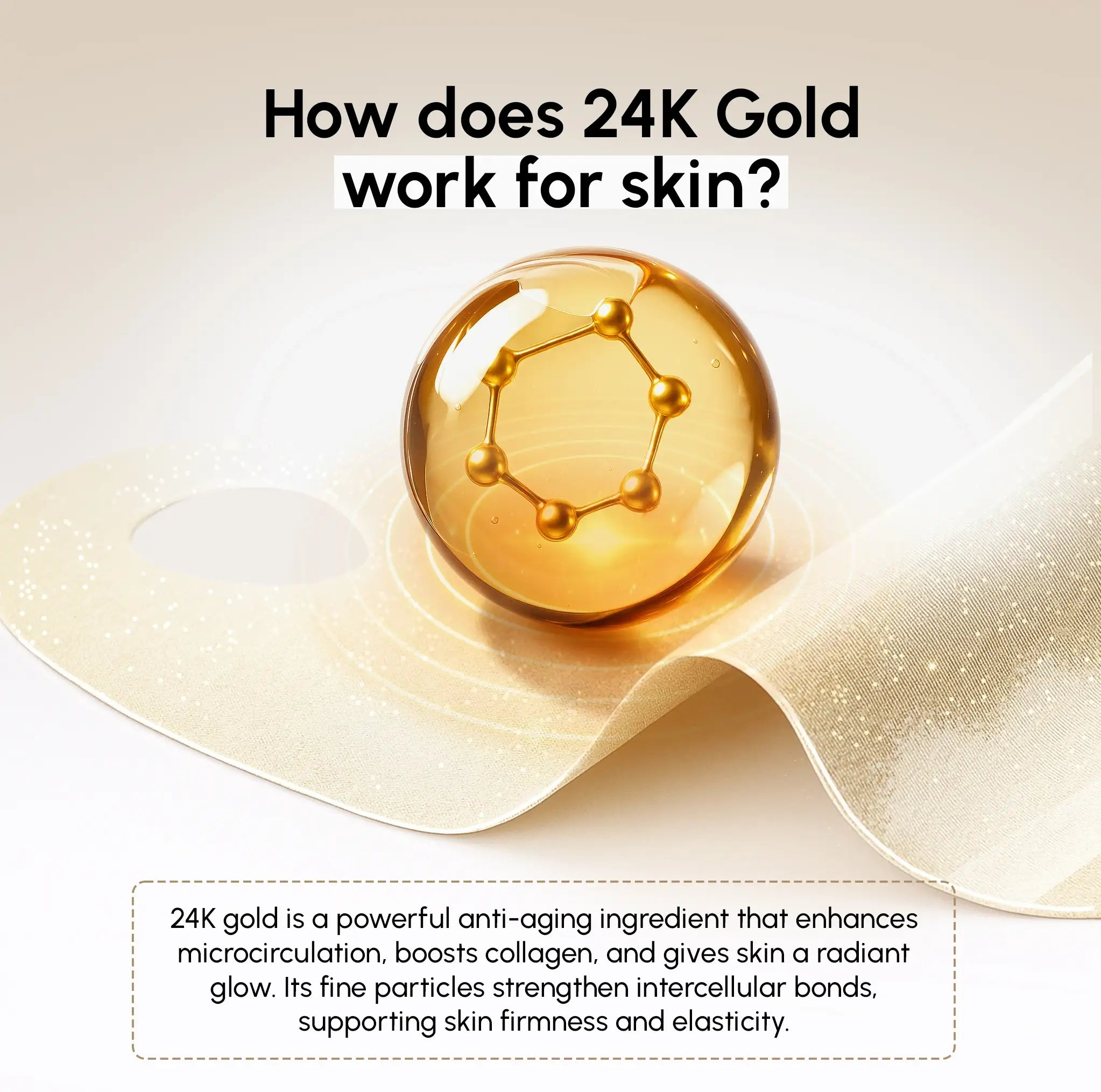 Set of 20 Maree 24K Gold V-Line Lifting Masks showing individually packaged gold facial masks on a clean background