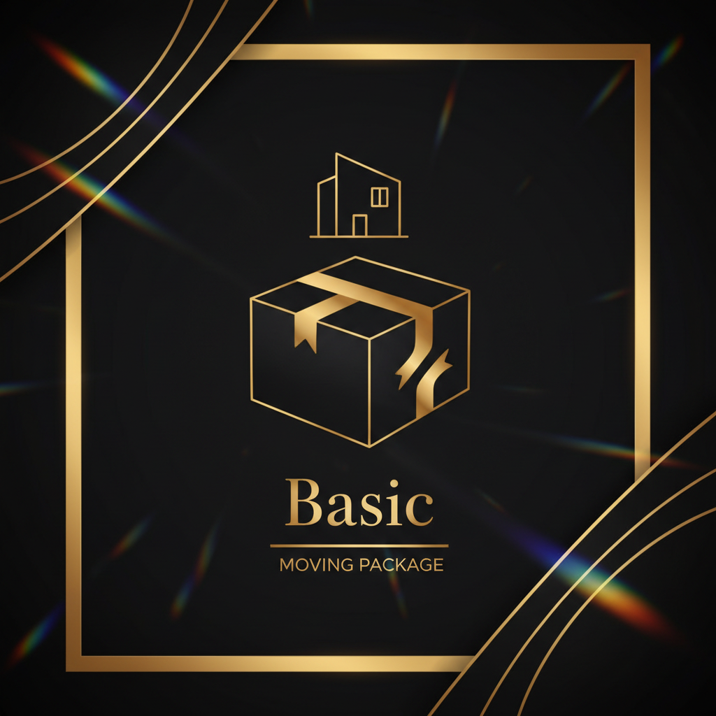 Commercial cleaning service basic moving package from Rainbow Rae A Luxe Supply Co, including cleaning supplies and equipment for move-in/out.