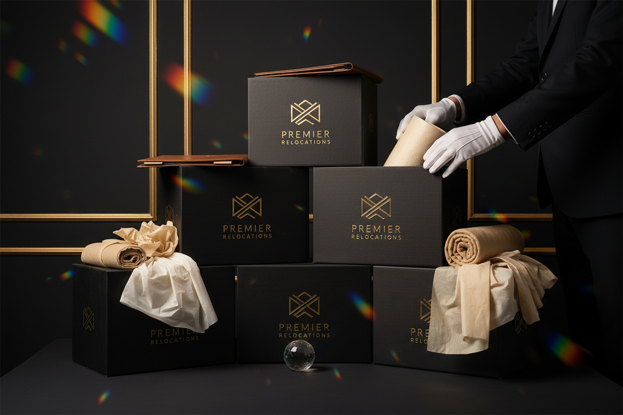 Ms. Rainbow Rae A Luxe Supply Co. premium moving package with moving supplies and service options for a smooth relocation.